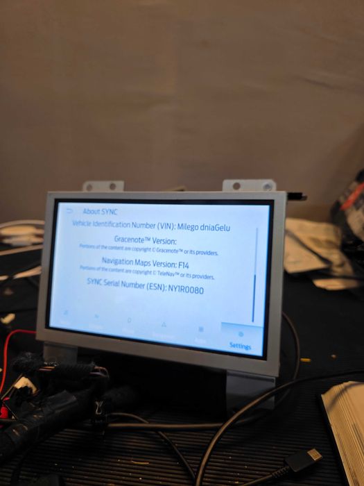 Ford Sync 3 rozlokowanie nowe mapy F14 2025r Licznik aktualizacja Mond