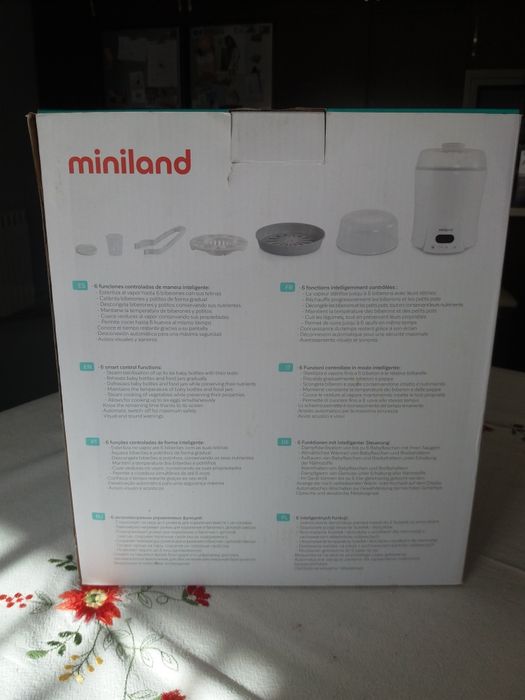Esterilizador  de biberões super 6 Miniland