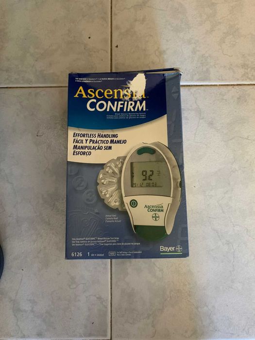 Vendo Medidor de Glicémia da Bayer - NOVO-BAIXA PREÇO!