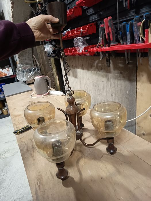 Lampa Retro z czasów PRL