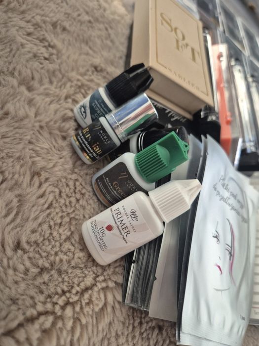 Mix paletek 37szt.do przedłużania rzęs+dodatki