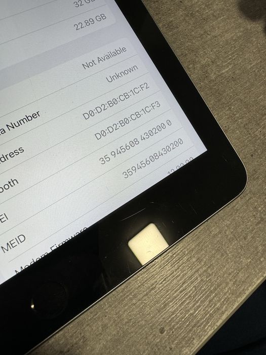 iPad 5 generation. 32гб. LTE. Сімкарта. Space Grey. Гарантія