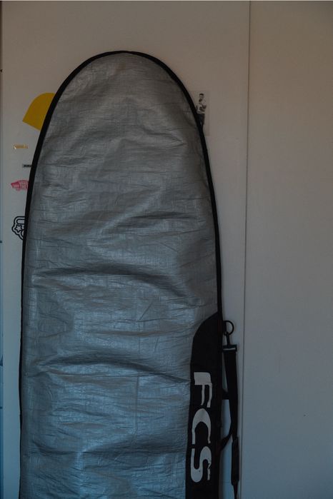Prancha Lufi 6'4 + Quilhas Feather Fins + Capa FCS