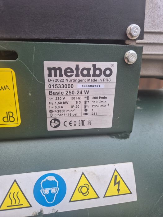 Sprężarki metabo