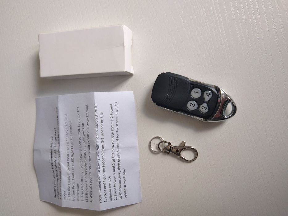 Pilot do drzwi garażowych 433,92 MHz