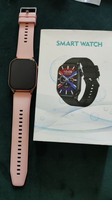 Smartwatch T98 gold body Menu PL