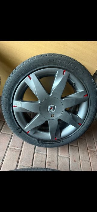 Felgi aluminiowe kola 17 4x100 ET 49 Renault Vw Skoda Seat