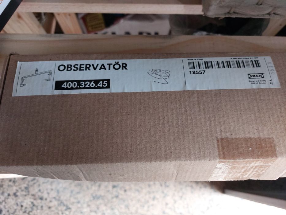 Suporte para dvd ikea novo