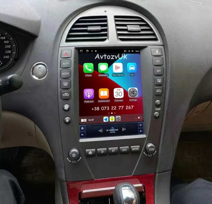 Магнитола Lexus IS IS250 GS300 ES ES330 ES300 CT200 CarPlay Android 16