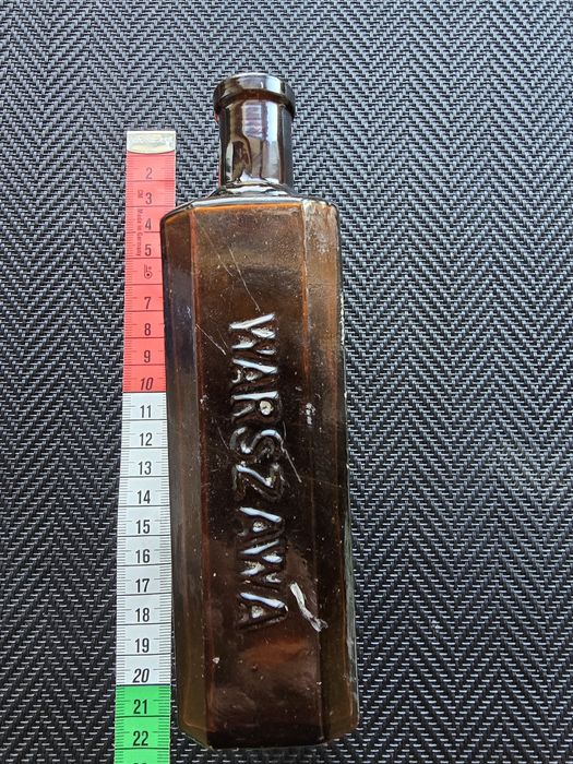 Stara butelka warszawa L Spiess i Syn