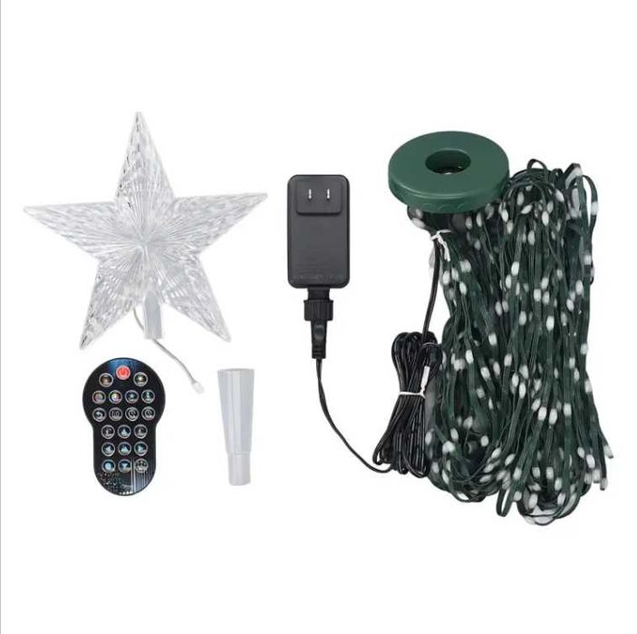 Гирлянда для елки управление через смартфон 10 линий светодиодное