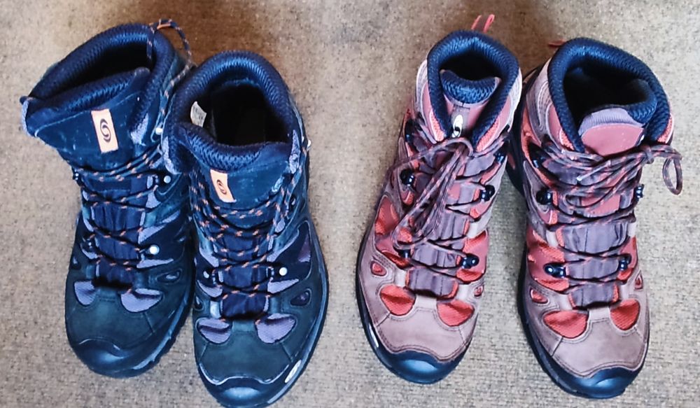 Botas Salomon Cometa 3D GTX de caminhada como novas 42 e 42,3/4