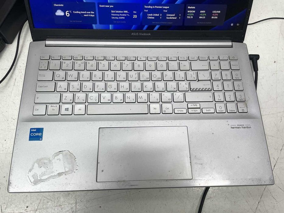 ноутбук Asus Vivobook Pro 15 i5-11300H GeForce 1650 на запчасти