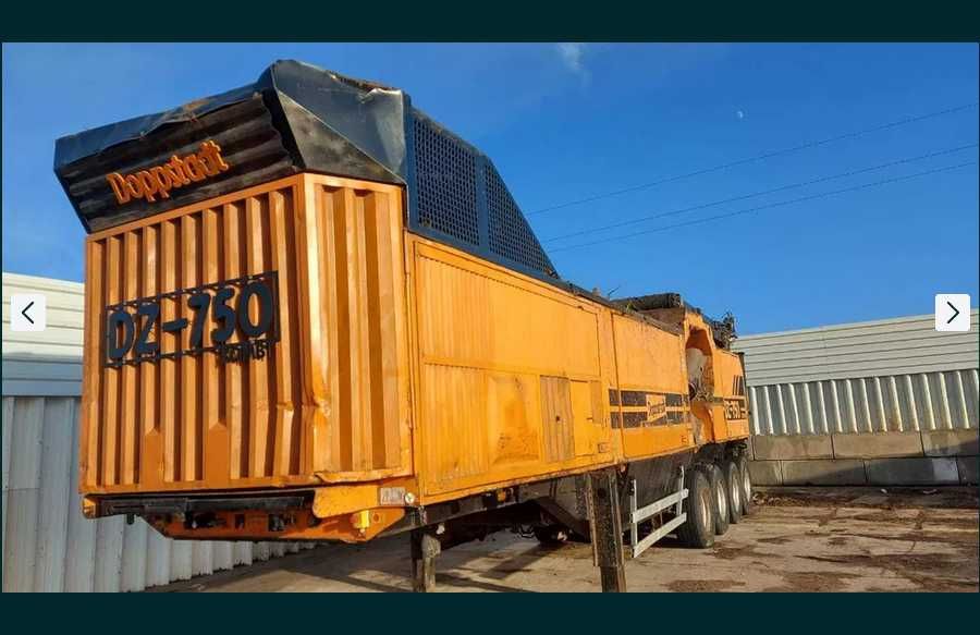 Doppstadt DZ 750 Kombi rębak rozdrabniacz
