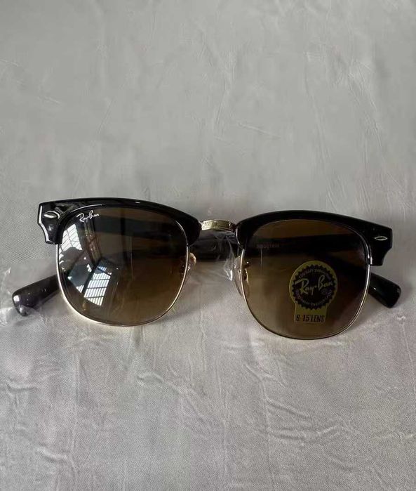 Okulary przeciwsłoneczne Ray-Ban Clubmaster, oryginalnej jakości