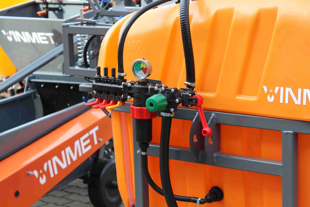 2 РОКИ ГАРАНТІЇ - VINMET обприскувач навісний 400 л. опрыскиватель