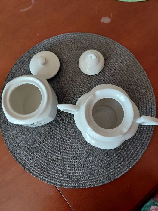 Сахарница керамическая