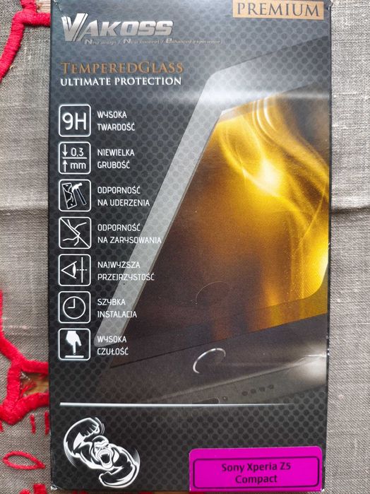 Szkło hartowane Sony Xperia z5 Compact