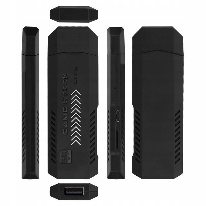 Konsola Retro Game 4K Stick X2 Hdmi 64 Gb Bezprzewodowa 2 Pady 35Tyś