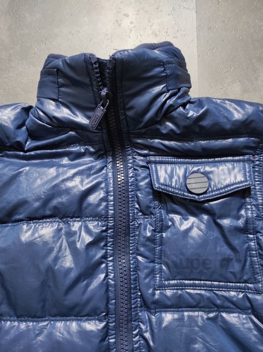 SuperDry kurtka damska puchowa kaczy puch 90% XS