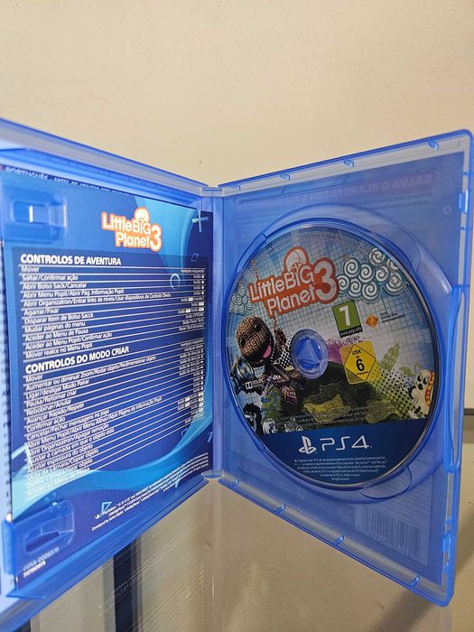 Jogo físico Little Big Planet 3 – PS4