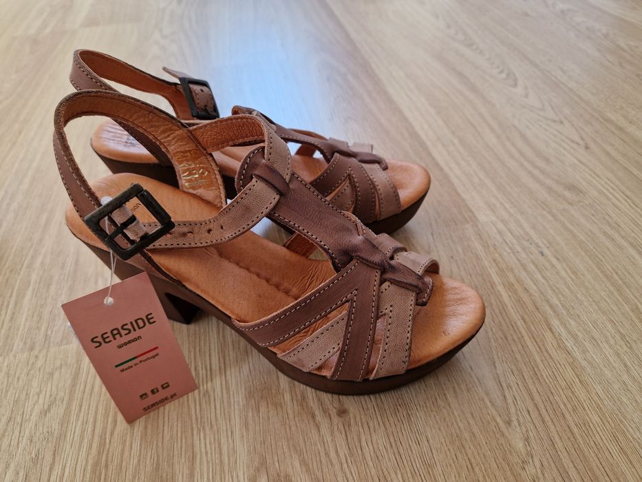 Sandálias Seaside Castanhas 37