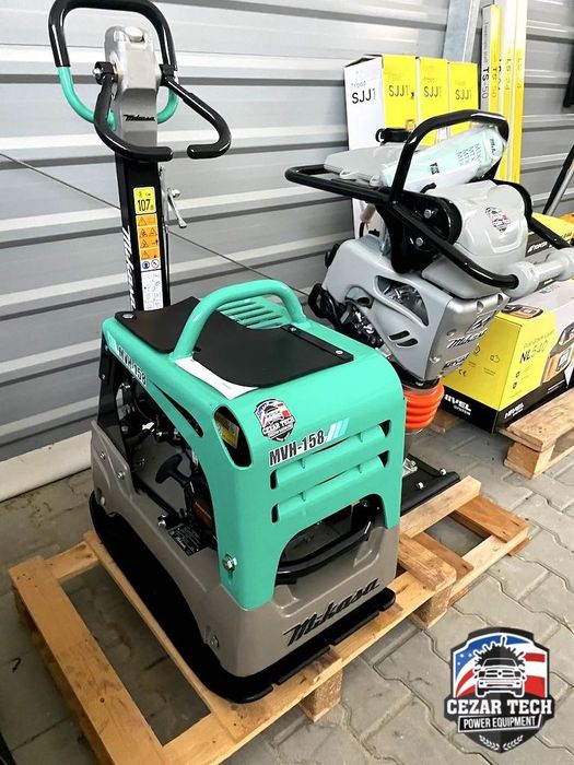 Zagęszczarka Mikasa MVH 158GH, Honda GX 200, 150 kg, nowa ,Fv,