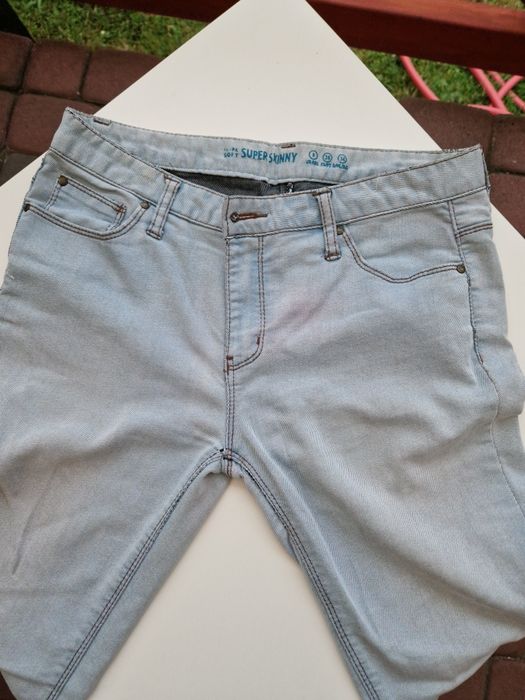 Spodnie damskie rurki niski stan 36 s