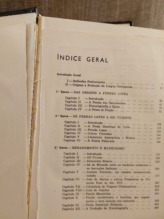 História da Literatura Portuguesa, António José Saraiva e Oscar Lopes