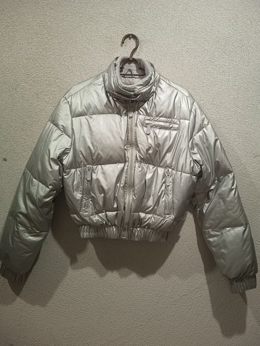 Pikowana kurtka cropped damska L 40 Newborn