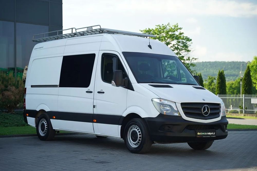 Mercedes-Benz SPRINTER 310 CDI / BRYGADÓWKA  7 MIEJSC / MANUAL / BLASZAK / FURGON