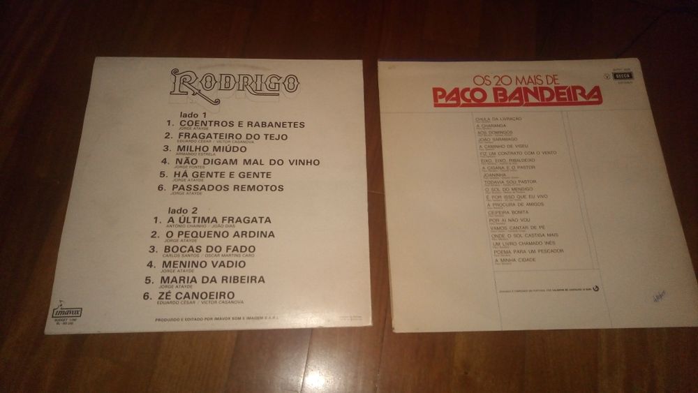 Discos de vinil (todos por 10,00€)