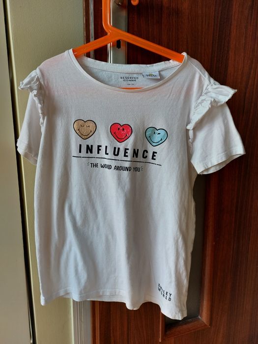 T-shirt dla dziewczynki 164 Reserved