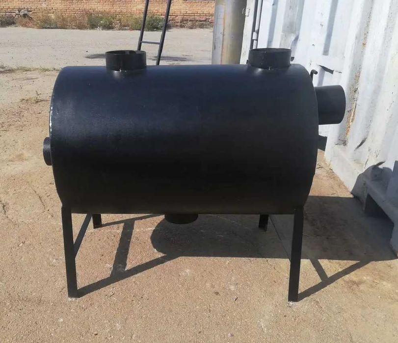 205м3! 5мм! ВЕЧНАЯ! НЕ ПРОГОРИТ! Печь Буржуйка Булерьян