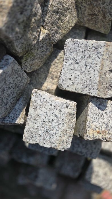 Kostka granitowa, 5 ton, wymiar: 9-11 cm