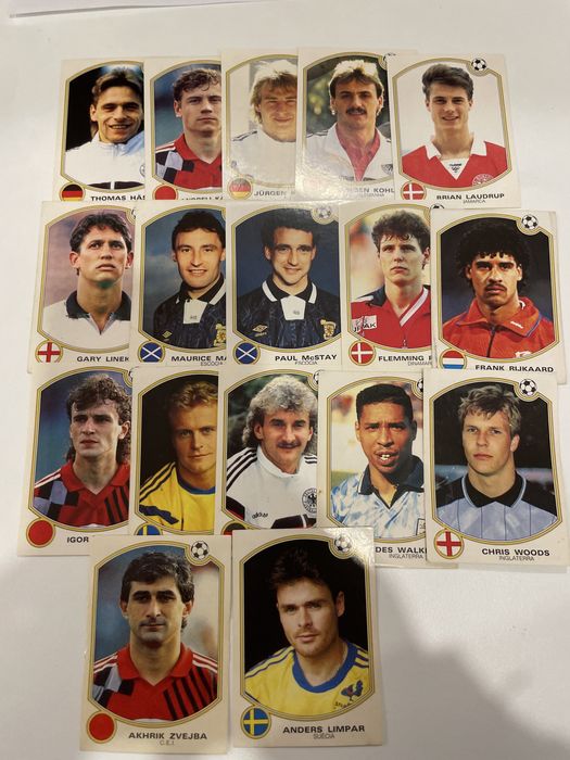 108 cromos 1992/1993 Panini