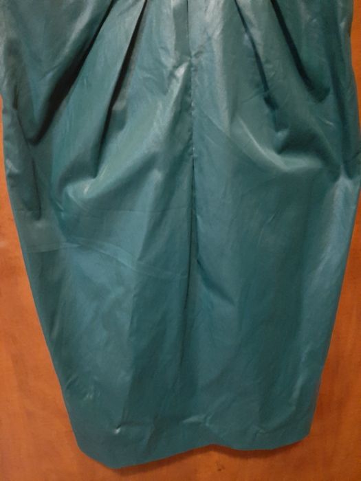 Стильный сарафан иск.кожа