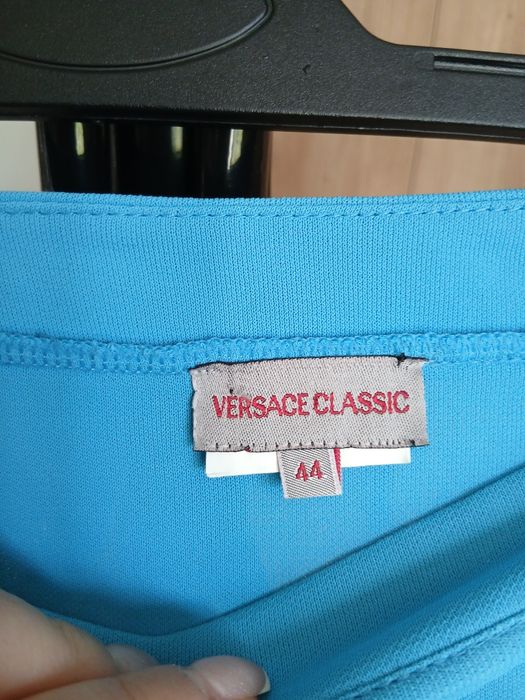 Niebieska spódnica Versace