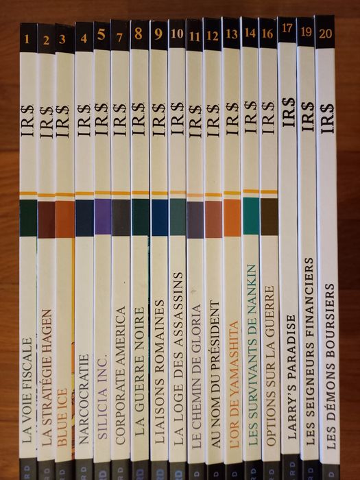 I.R.$ - 17 volumes