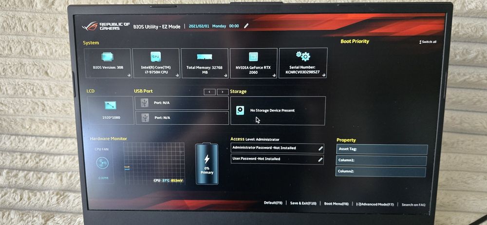 ASUS ROG G531 | RTX 2060 | i7-9750H | 32GB RAM | RTX | OKAZJA