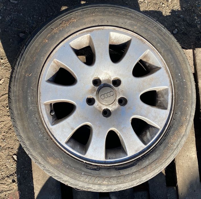 Jantes Audi R16 Com Pneus 205/55 Furação 5X112