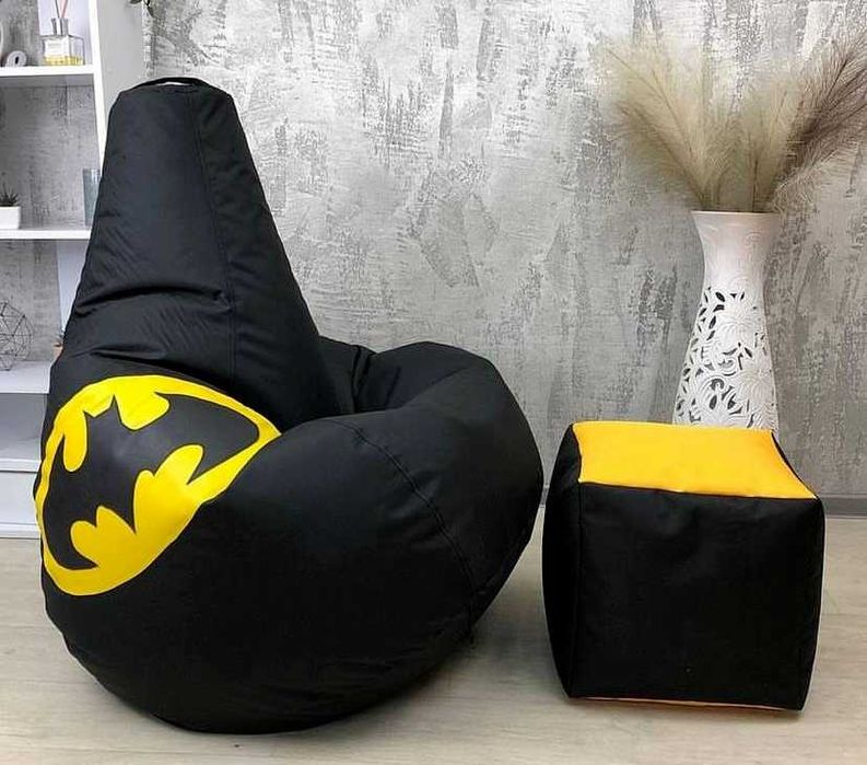 Крісло Мішок, Крісло Груша, М'які меблі від Виробника, Пуфи, М'ячі ОПТ