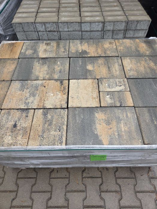 Kostka brukowa Kos 6 mix-muszlowy, gatunek II, Okazja !