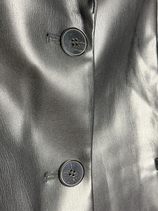 Пиджак кожаный Zara