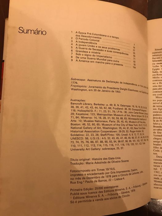 Pequena História das Grandes Nações - História dos Estados Unidos