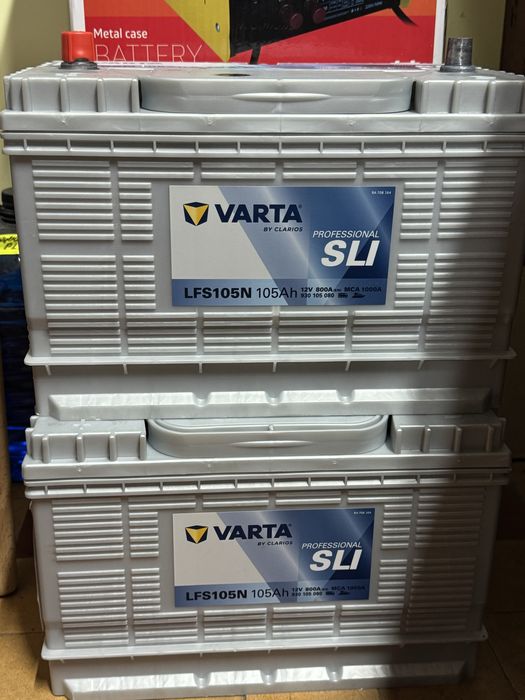 Тяговий акумулятор varta 105ah