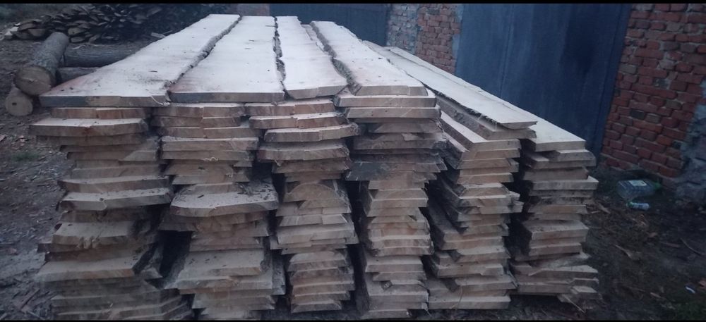 Дошка соснова суха необрізна камерної сушки