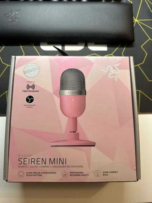 Mikrofon RAZER Seiren Mini (Różowy) Quartz