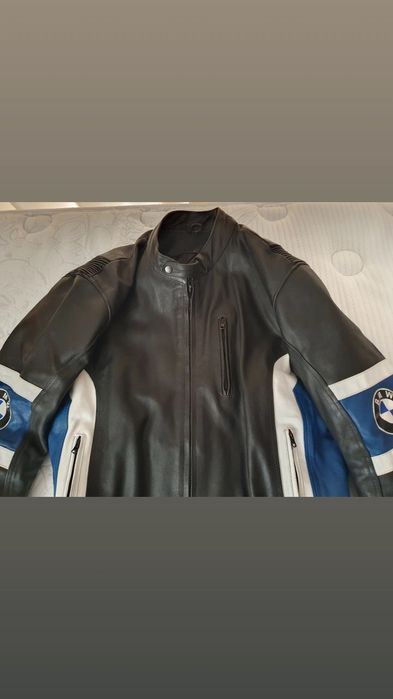 Blusão BMW em cabedal, em excelente estado!