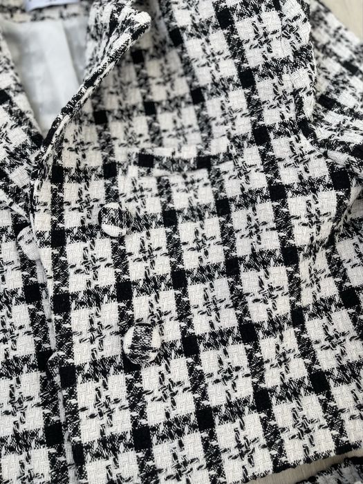 Стильний твідовий костюм шорти і піджак, розмір S, стан ідеальний